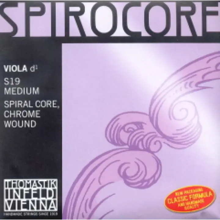 CUERDA VIOLA-Thomastik (Spirocore/S19) (Cromo) 2ª Medium Viola 4/4 - 1