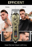 KIKIDO Recortadora De Pelo Para Hombres Recortador De Barba Profesional Inalámbrica Recargable Kit De Corte De Pelo Con Potencia Fuerte Para Peluquería - details 3
