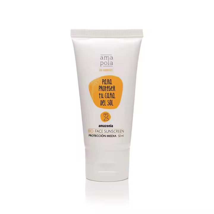 Protector solar facial FPS 25 Amapola Bio 50ml. - 1
