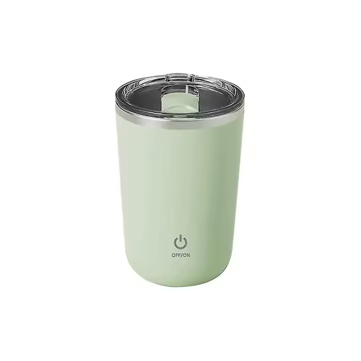 Self Stirring Mug, Electric Mixing Cup 350ml Magnetic Stirring Cup Rechargeable Auto Magnetic Mug S [JKW] - 1