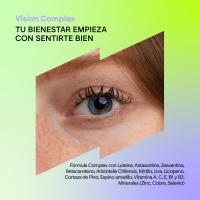 Vision Complex Luteína +  Zeaxantina + Astaxantina -  Vitaminas C E y A - Para Ojos - Complejo 18 Ingredientes con Zinc Selenio Cobre Licopeno + Tiamina Riboflavina - 60 Cápsulas Nutralie - details 3