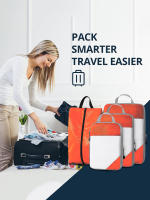 Set De 4 Bolsas De Viaje Portátiles Empaque Comprimido Impermeables De Nylon Para Ropa Y Zapatos Caja De Empaque De Viaje - details 8
