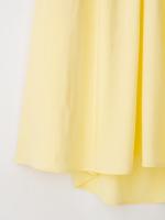 Vestido Midi Sin Espalda De Cuello V Casual Para Mujer PB&ZA2025 Con Pliegues Y Acolchado Esterilizado Sin Mangas De Spaghetti Estilo A-Line - details 6