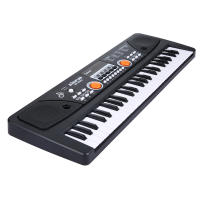 BIGFUN Teclado Electrónico De Organizador Con Microfono 37/49 Teclas Negro Para Música Digital Compatible Con USB - details 6