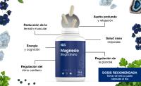 250 cap NUTRIBRAIN Bisglicinato de Magnesio 2.000mg | Máxima Absorción, Sin Efectos Laxantes | Sueño Reparador y Energía, Reducción de Ansiedad, Soporte Óseo y Muscular, Concentración - details 4