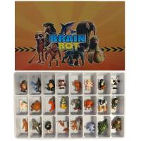 Juguete De Figuras De Muñecos Italianos 24Pcs Brainrot Tung Tung Sahur Tralalero Bombardino Crocodilo Shimpanzini Bananini Regalo Para Niños Material PVC - details 1