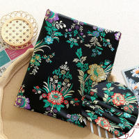 Tela De Brocado Floral Retro En Jacquard Para Vestido De Escenario Traje De Sastre Decoración Del Hogar Bolsa De Satén DIY Artículos De Tela - details 10