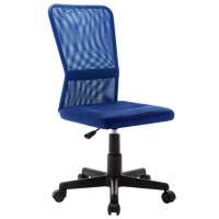 vidaXL Silla de oficina de tela de malla 44x52x100 cm en color Verde/Azul/Negro y azul y más | cómodas modernas ergonómicas para comedor cocina salón hogar - details 1