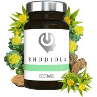 Rhodiola Rosea Pura | 60 Cápsulas de 300 mg Concentración, Memoria, Energía, Rendimiento Mental, Extractos 100% Naturales y Sin Aditivos, Mejora el Ánimo y Reduce la Fatiga, 3% Rosavinas (Rhodiola | BestMe Lab) - details 0