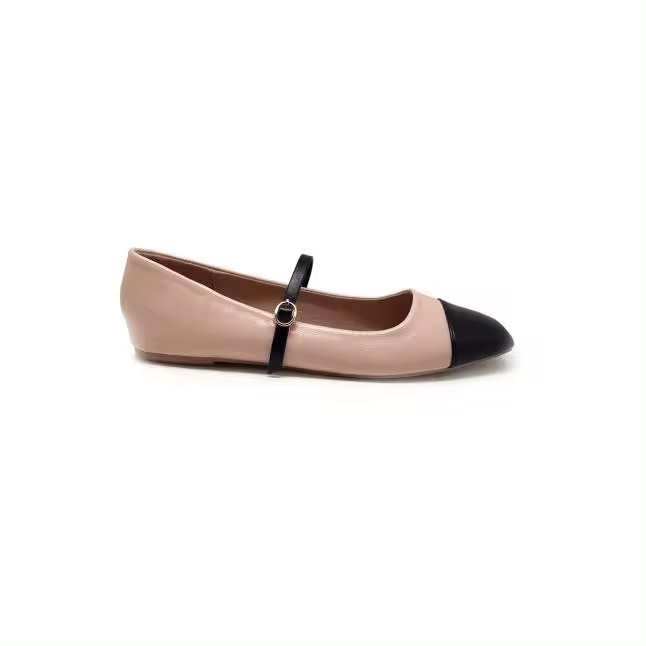 BUONAROTTI BAILARINA NUDE CON ADORNO TIRA Y HEBILLA EN NEGRO YS3255NG BUONAROTTI - 1