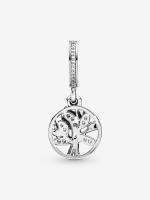 Pandora - Charm Colgante de árbol Genealógico brillantly-Oro de 14 Quilates, Plata de Lei - details 0