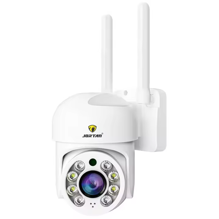 Cámara de vigilancia interior 2MP, Giro 360°, Visión Nocturna IR-CUT, Audio 2 Vías, WiFi, IP66, 128GB – Jortan Tech - 1