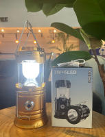 Lámpara Multifuncional Solar Portátil Para Camping Impermeable Luz De Emergencia Con Fuente De Energía LEDLinterna Portátil Para Acampar - details 12