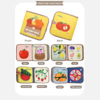 Libros Educativos Para Bebés Juguetes De Interacción Padre-Hijo Juegos De Aprendizaje Temprano Para Niños Libros De Tela - details 10