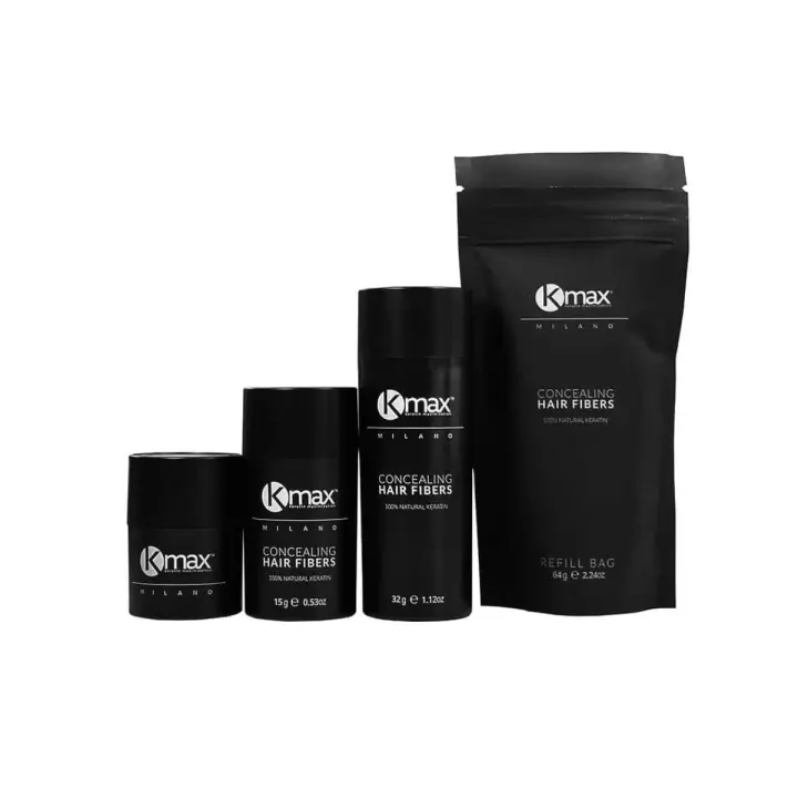 K-Max Fibras Capilares Naturales | Recarga 64gr | Black Edition - 1