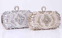 Bolso de Fiesta Pequeño Elegant Noche Diamantes de imitation Clutch - details 0