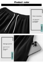 Shorts De Baloncesto Para Hombre Verano Transpirables Casuales Playa Moda Estampado Secado Rápido Deportiva Urbanidad - details 6