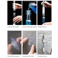 Cepillo De Limpieza Para Ducha Inalámbrico Con Extensión De Mano Para Piso De Azulejos De Baño Rápido Y Ajustable Velocidad Eléctrica - details 1
