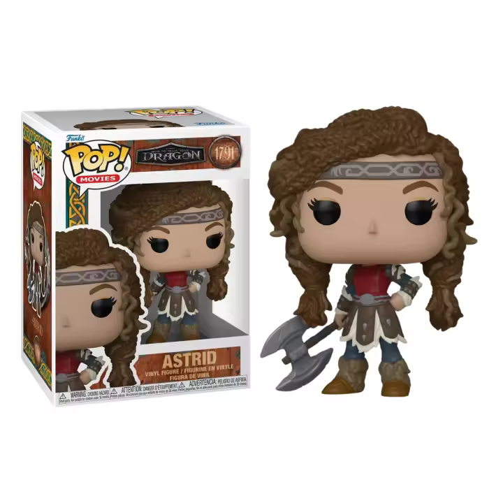 FUNKO POP! CÓMO ENTRENAR A TU DRAGÓN - ASTRID, 83455, Nº1791, PRODUCTO CON LICENCIA OFICIAL - 1