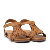 TOP3 SR24493-002 Sandalias planas de Mujer 36004 25V SANDALIA PIEL HEBILLA LASER CUERO. - details 0