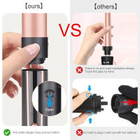 Juego De 5 En 1 Rizador De Pelo Con 3 Barras De Tamaño Diferente Dual Voltaje Calentamiento Instantáneo Ajuste De Temperatura Crimpador Para Mujeres - details 5
