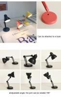 Luz De Libro Mini Con Clip LED Lampara De Mesa Plegable Luz Nocturna Para Viaje Protección Ocular Iluminación De Dormitorio Y Oficina - details 14