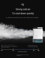 Ventilador De Escritorio Xiaomi Mini Atomizador Con Spraying Portátil Para Humidificación Y Aire Acondicionado Funciona Al Aire Libre Control Remoto Potencia 120w Voltaje 5V - details 9