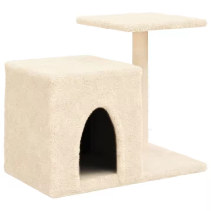 Rascador para Gatos with Cream-colored postes de ISAL de 50,5 cm - 1