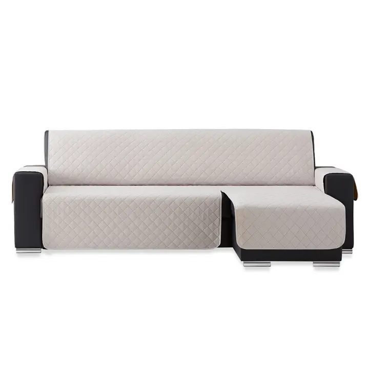 Funda Cubre sofa chaise longue Couch cover brazo derecho 200 cm. Salva sofá chaise longue acolchado. MAXIFUNDAS FUNDAS DE SOFA & CHAISE LONGUE - 1