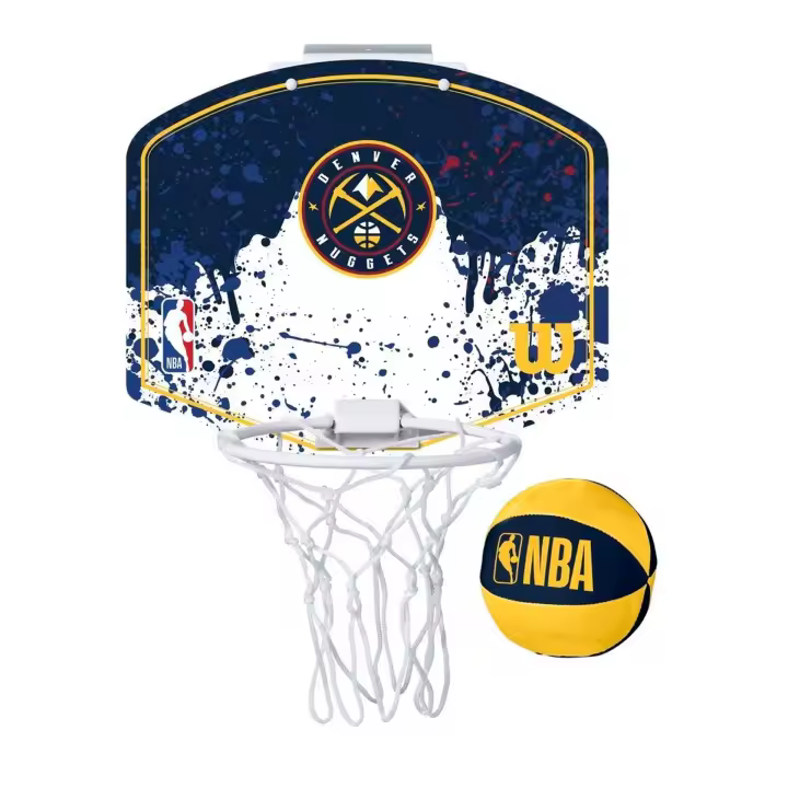 Set Minicanasta Wilson Team Mini Hoop NBA Nuggets - 1