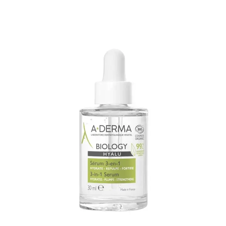 A-derma biology hyalu serum 3 en 1 30 ml - 1