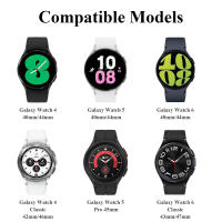 Correa De Cuero Genuino Y Silicona Para Samsung Galaxy Watch 7 6 5 44mm 40mm 20 Bracelet Galaxy Watch 6 4 Classic 47mm 46mm 43mm 42mm Unisex - details 5