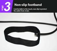 Barra De Fitness Ajustable Pilates Para Ejercicio En Casa Yoga Estiramiento Y Tonificación Con Cuerdas Elásticas Accesorio Deportivo Para Todas Las Edades - details 6