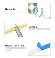 Espejo De Maquillaje Con Interruptor Táctil Luz LED COB Dimmable 12V Para Dormitorio Baño Mesa De Vestir Iluminación De Fondo - details 2