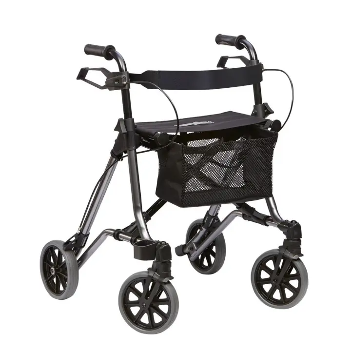 Ayudas Dinamicas Dinamicas Dinamicas Dinamicas Dinamicas Dinamicas Andador Rollator Taima M-ECO para Anciano Ligero con Cesta de la Compra y Soporte para Bastón - 1