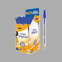 CAJA 50 UNIDADES BOLÍGRAFO BIC CRISTAL ORIGINAL AZUL - details 1