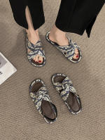Sandalias De Verano Para Mujer Zapatos Romanos Planos Nuevos De Alta Calidad Sandalias Moda Pantuflas De Verano Zapatos Para Mujer - details 24