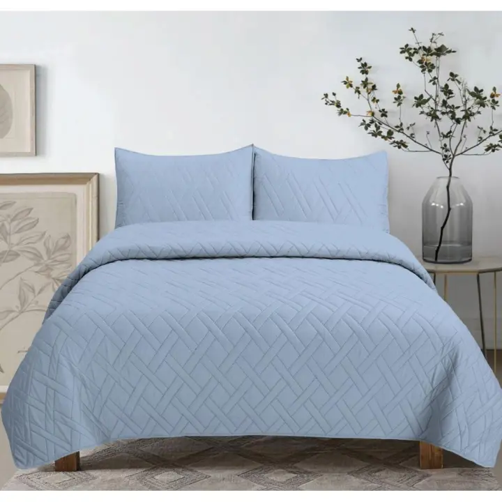 Colcha Bouti Sofia Loren, Color Azul, Icelands - 1