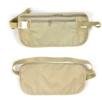 Bolsa De Cintura De Viaje Impermeable Para Hombres Y Mujeres Negro Y Caqui Seguridad Secreta Bolsa De Pecho Utensilios De Viaje Slim - details 5