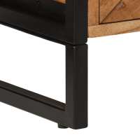 vidaXL Mueble de baño madera maciza de acacia y hierro 40x30x60 cm - details 4
