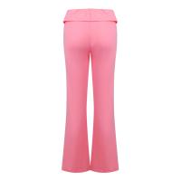 Pantalones Largos Para Mujer Leggings Elásticos De Talla Alta Estilo Athleisure Yoga Fitness Pantalones Bell Bottoms Para Verano - details 10