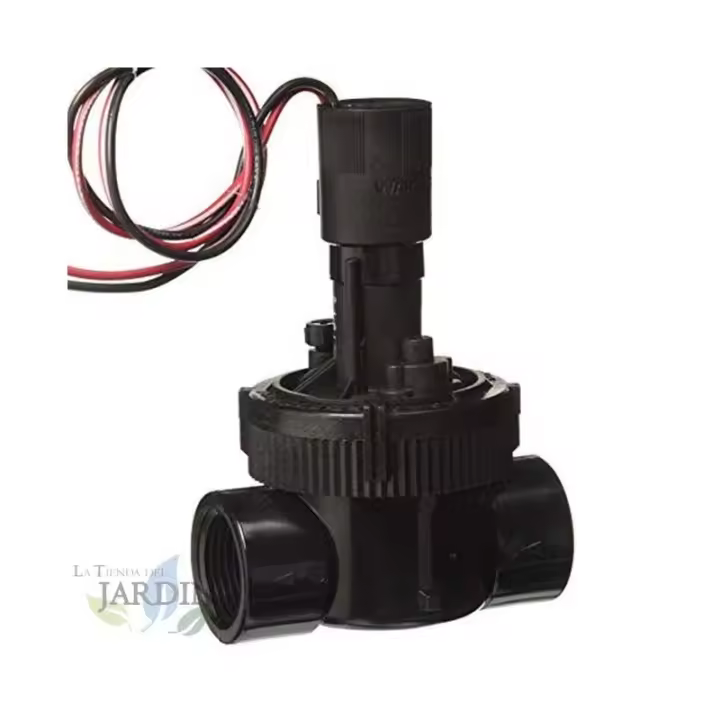 TORO Electroválvula de riego 9V Toro 1'' tapa roscada PVC | Funciona con programadores de riego a bateria - 1