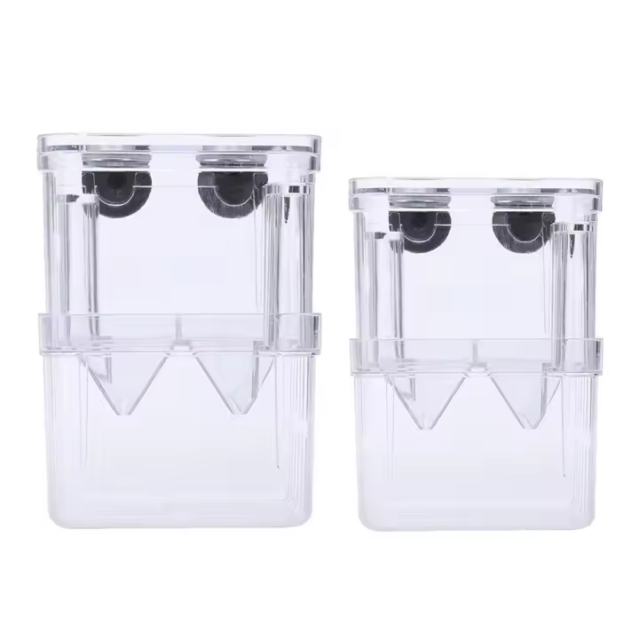 Incubador De Acuario Multifuncional Para Pez Criadero De Isolación Doble Para Guppies Y Hatchings De Peces Material Plástico - 1