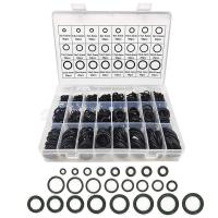 Kit De 740 Piezas De Anillos De Borracha Para Sellado Nitrilo NBR Tamaños Diversos Aros De Goma Para Reparación Automotriz Y Plomería - details 0