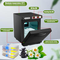 Calentador Toallas 5L 150W con UV y Ozono - Esterilización y Calefacción para Spas, Salones de Belleza y Uñas (Higiene Profesional) - details 4