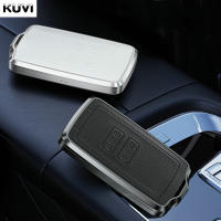 Funda De Llave De Coche En Metal Y Cuero Para Renault Koleos Captur Megane Clio Scenic Talisman Arkana Dacia Sandero - details 0