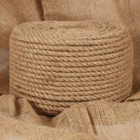 vidaXL Cuerda Soga Cordel Mecate Cabo para Bricolaje 100% Yute 50 m de Longitud Diámetro 4 mm,  6 mm,  10 mm y mas - details 3