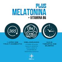 365 Comprimidos Melatonina Pura 1,99 Mg con Vitamina B6 | Suministro 1 Año | Rápida Absorción | Vegano | Melatonina PLUS - Mejora el Sueño y el Estado de Ánimo, Reduce el Tiempo para Conciliar el Sueño | Marca Plusfarma - details 0