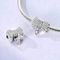 Encantos De Borla De Corazón Rosa En Plata 925 Encantos De Bolas Para Pulseras Originales DIY Joyería Accesorios De Moda Para Mujer - details 11