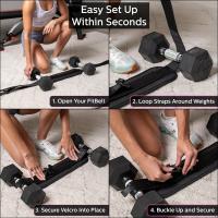 Cinturón De Entrenamiento De Cintura Con Peso Ajustable Diseño Ergonómico Para Ejercicios De Glúteos Y Abdominales Resistencia Variable - details 6